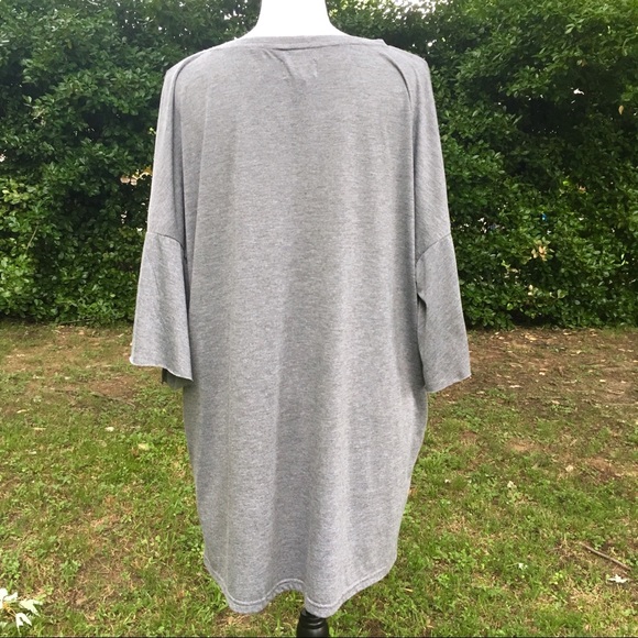 LLove · Cotton Tunic T-Shirt Dress Sz L - Picture 2 of 8